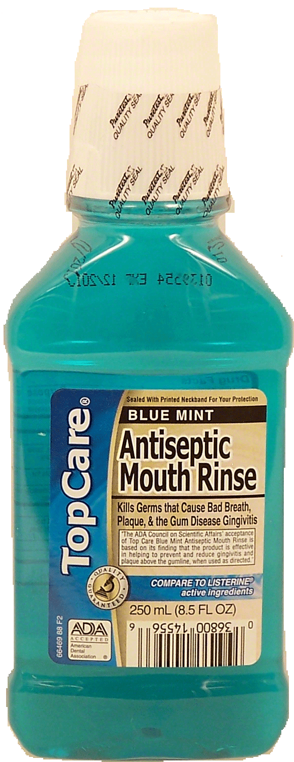 Top Care  blue mint antiseptic mouth rinse Full-Size Picture